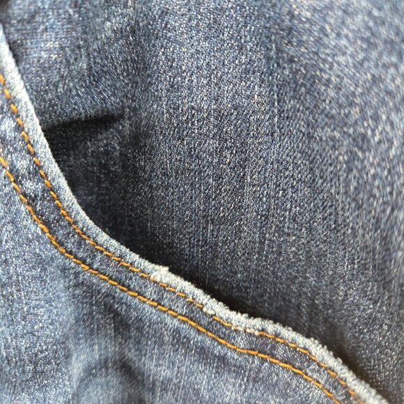 Seven 7 For all Mankind Blue The Straight Malibu Jeans Waist 40 - Picture 9 of 16